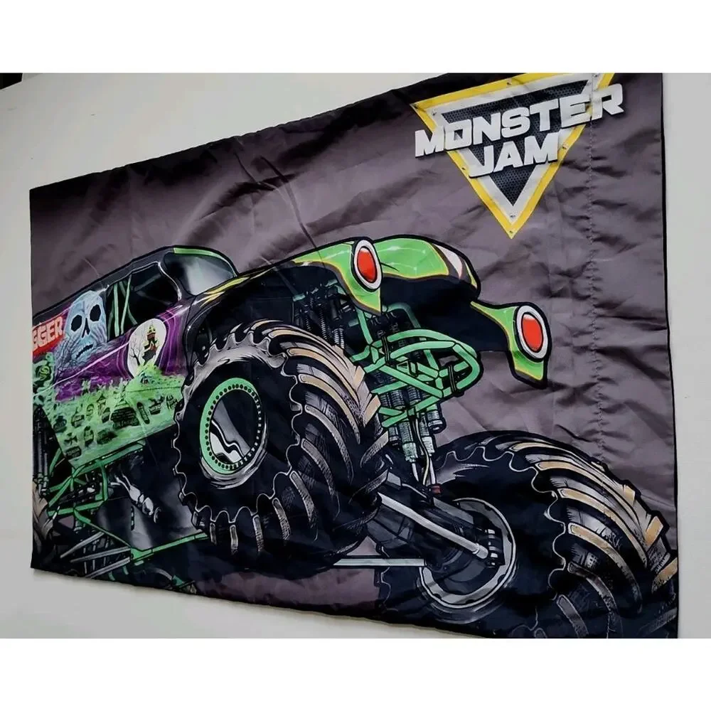 2 Monster Jam Grave Digger Pillowcase Standard Size Bedding Home Decor